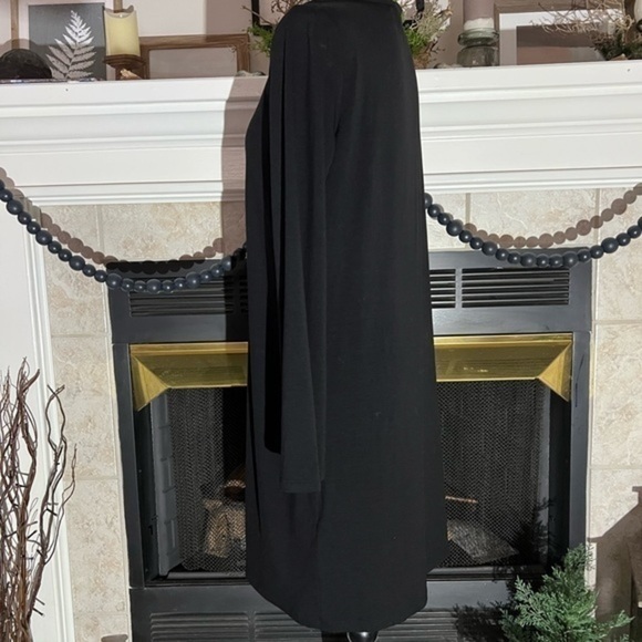 Eileen Fisher Shirt Dress in Black - Picture 10 of 13